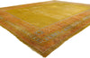 12 x 15 Antique-Worn Turkish Gold Oushak Rug 78742
