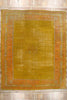 12 x 15 Antique-Worn Turkish Gold Oushak Rug 78742