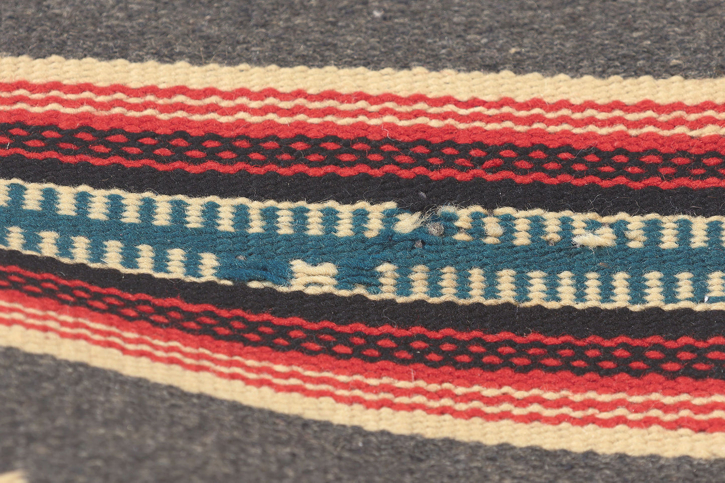 1 x 2 Antique New Mexico Chimayo Rug 78663