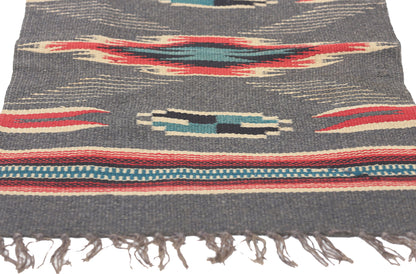 1 x 2 Antique New Mexico Chimayo Rug 78663