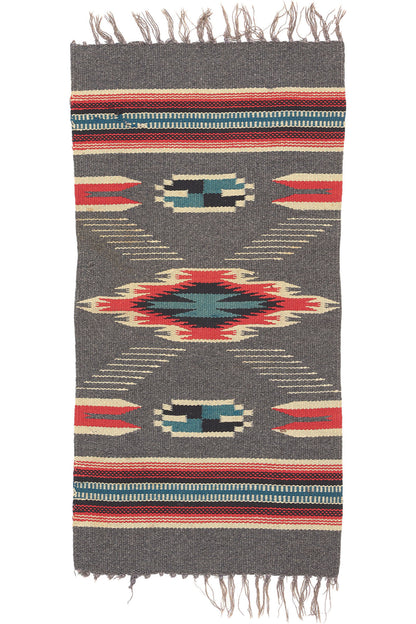 1 x 2 Antique New Mexico Chimayo Rug 78663