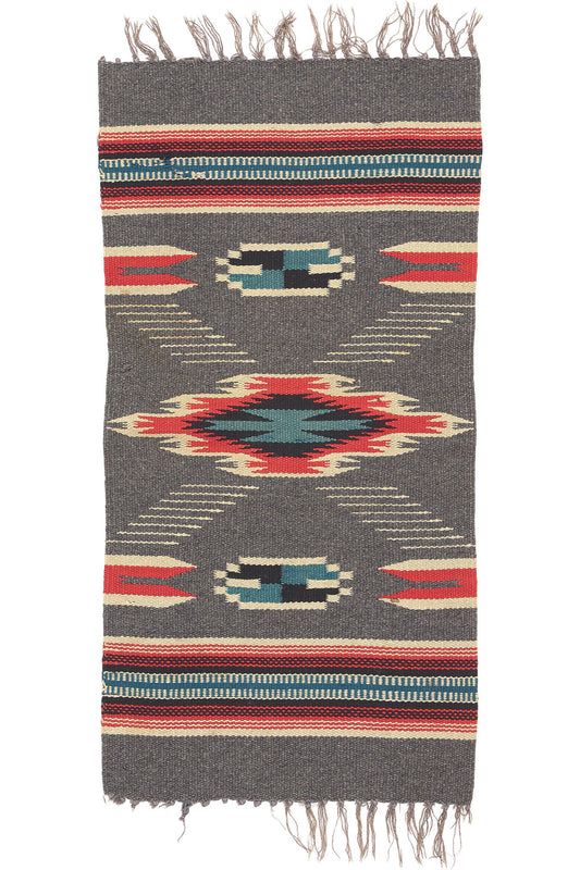 1 x 2 Antique New Mexico Chimayo Rug 78663