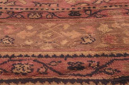 10 x 19 Antique Irish Donegal Rug 73478