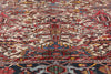 8 x 10 Antique Ivory Persian Dragon Heriz Rug 90004