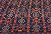 5 x 7 Antique Navy Blue Persian Kurdish Rug 61167