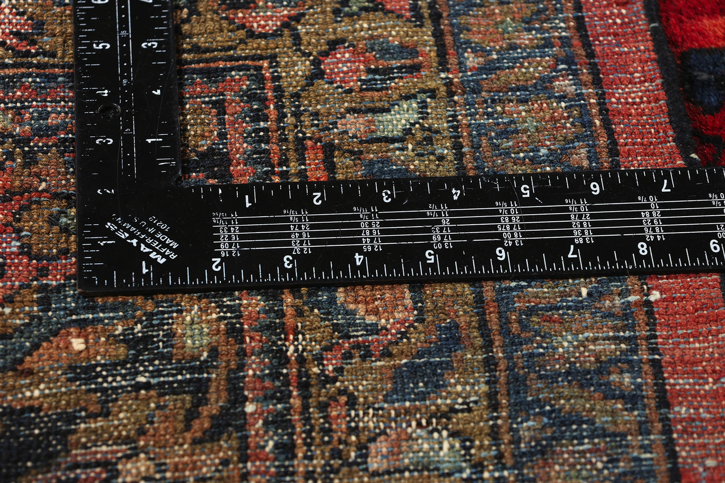 11 x 13 Antique Red Persian Lilihan Rug 78809