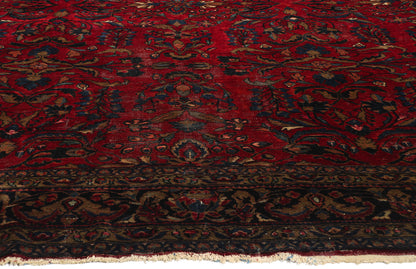11 x 13 Antique Red Persian Lilihan Rug 78809