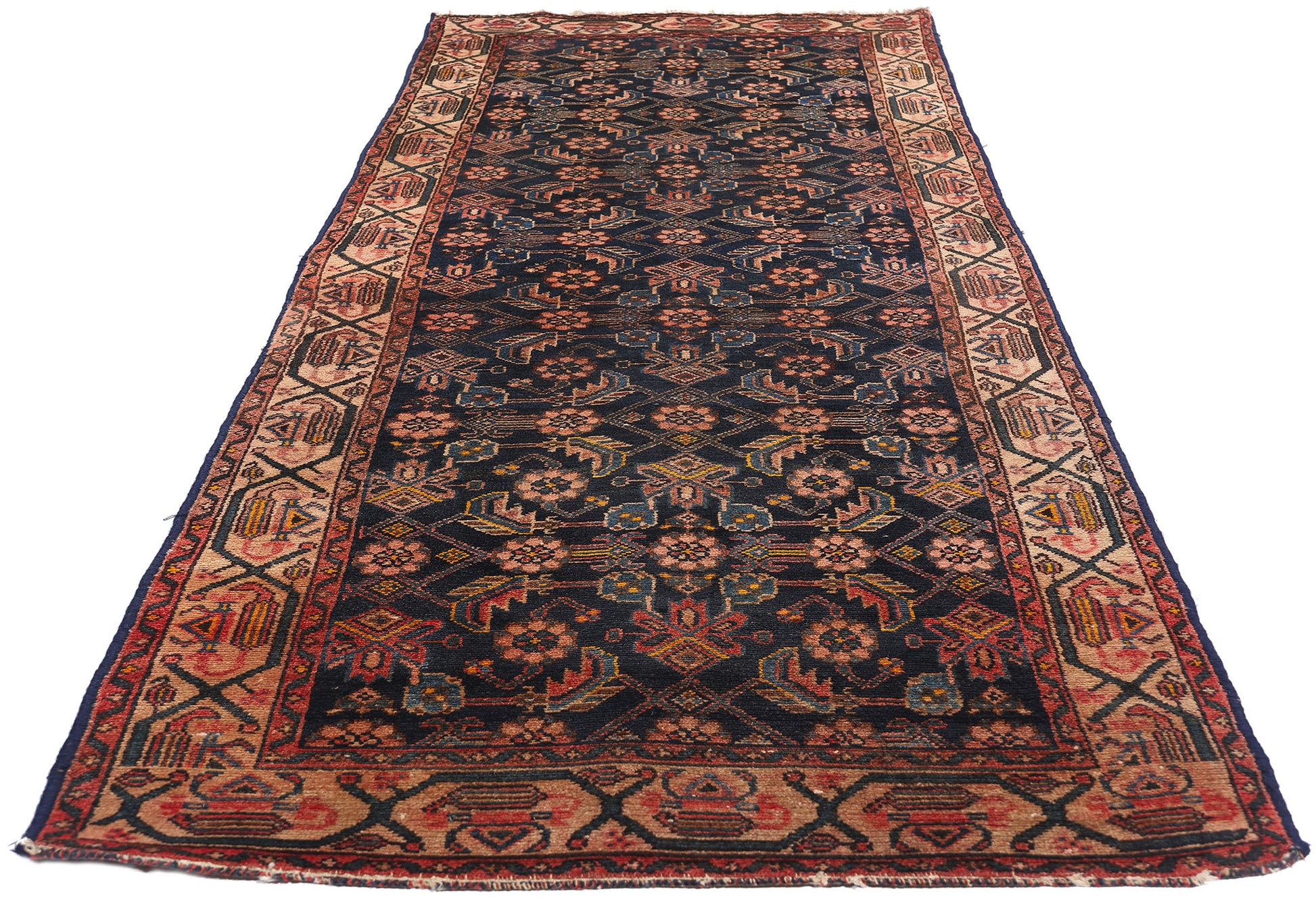 3 x 10 Antique Persian Malayer Rug 77665