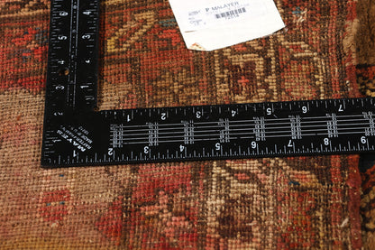 3 x 11 Antique Brown Persian Malayer Rug 72514