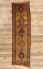 3 x 11 Antique Brown Persian Malayer Rug 72514