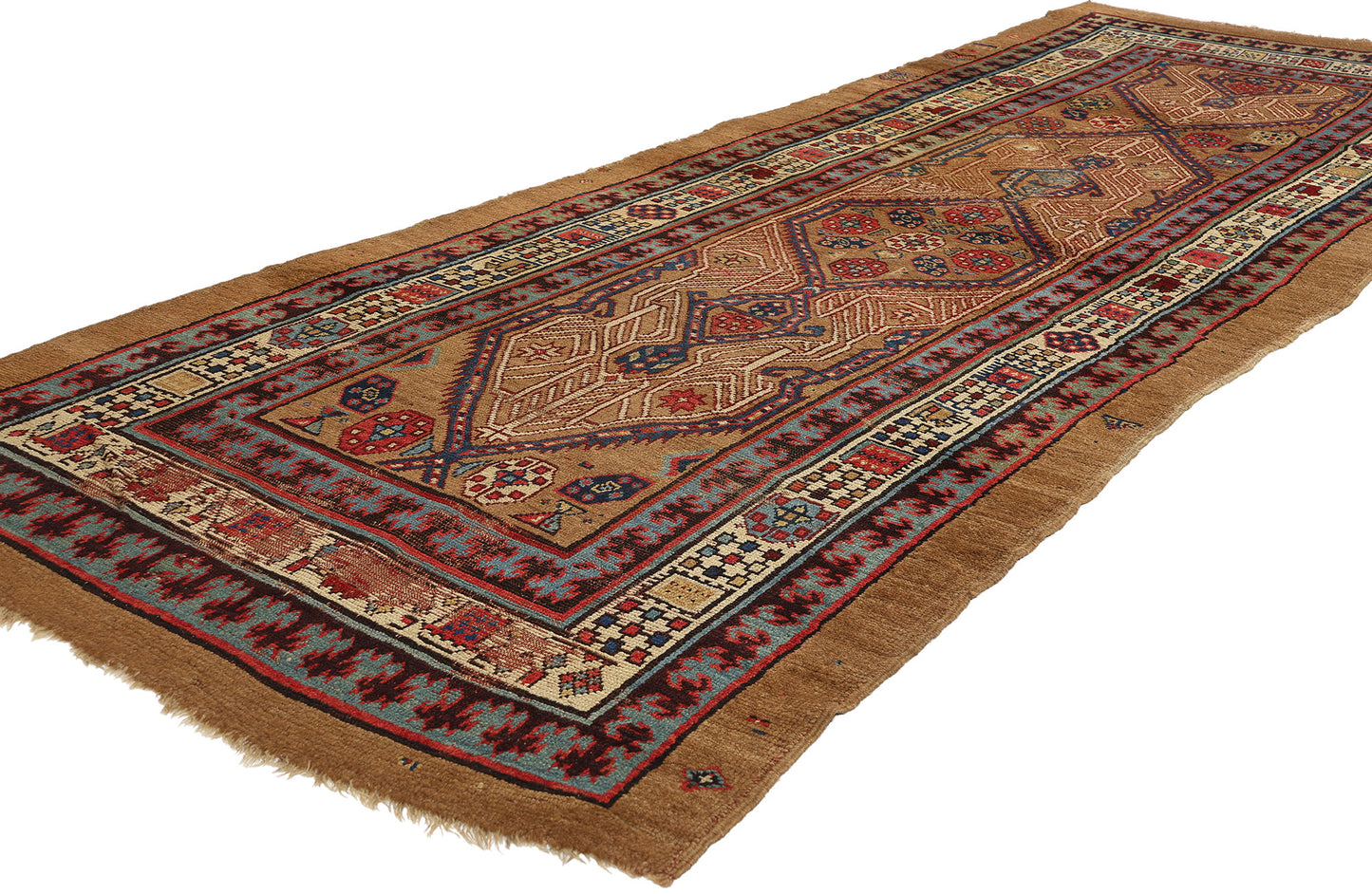4 x 11 Antique Persian Malayer Rug 73708