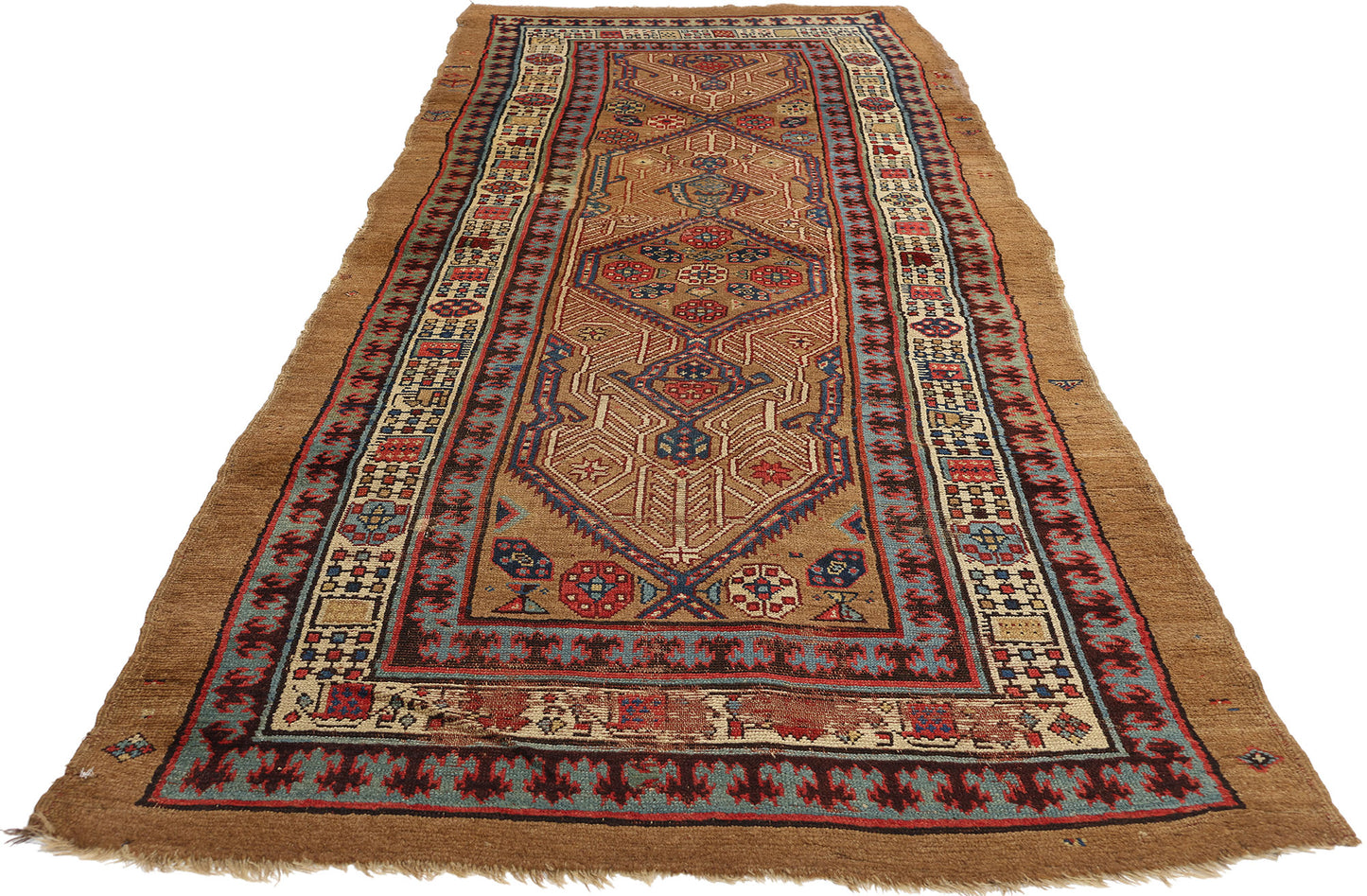 4 x 11 Antique Persian Malayer Rug 73708