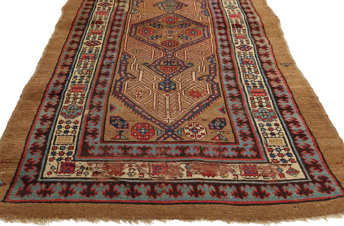 4 x 11 Antique Persian Malayer Rug 73708