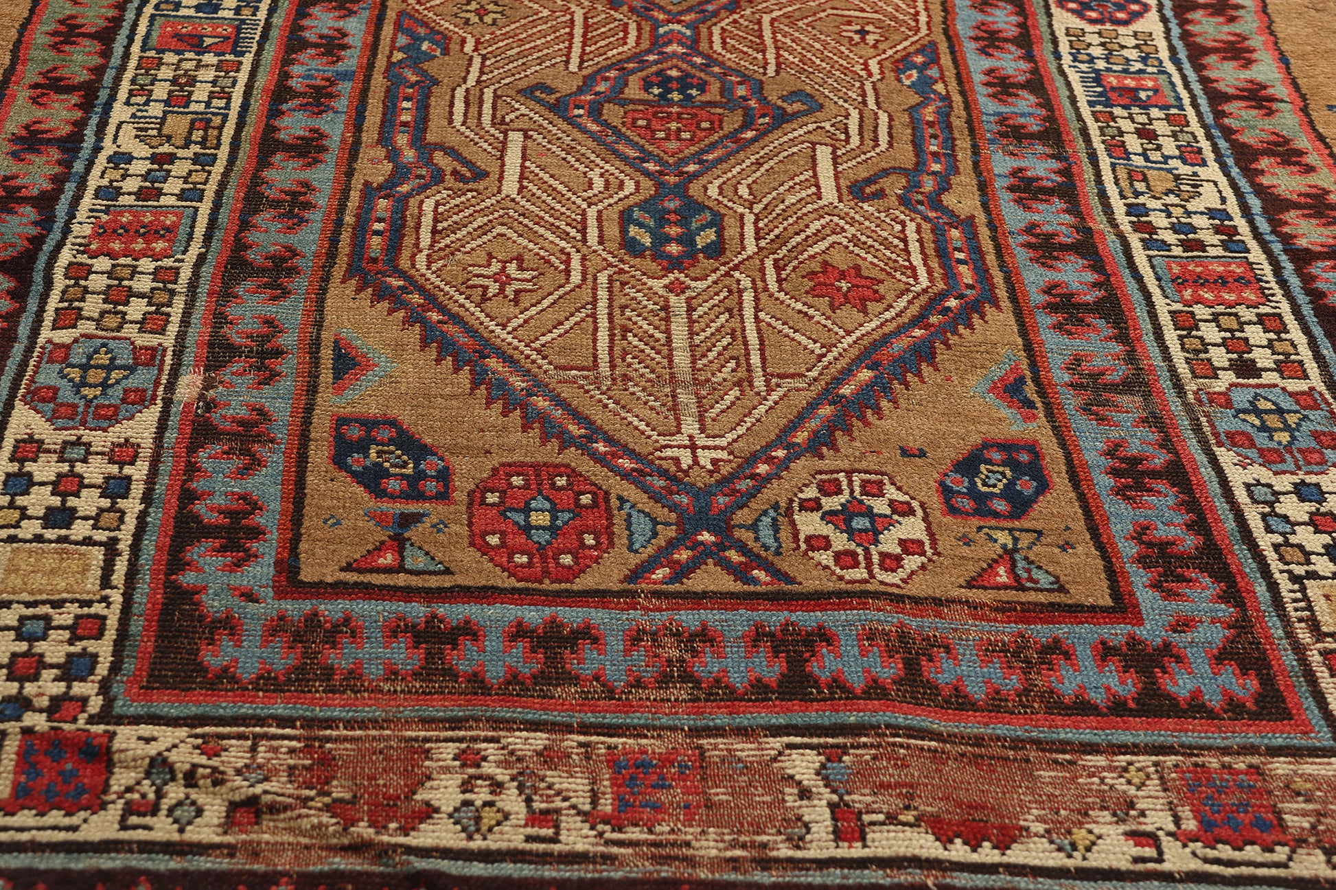 4 x 11 Antique Persian Malayer Rug 73708