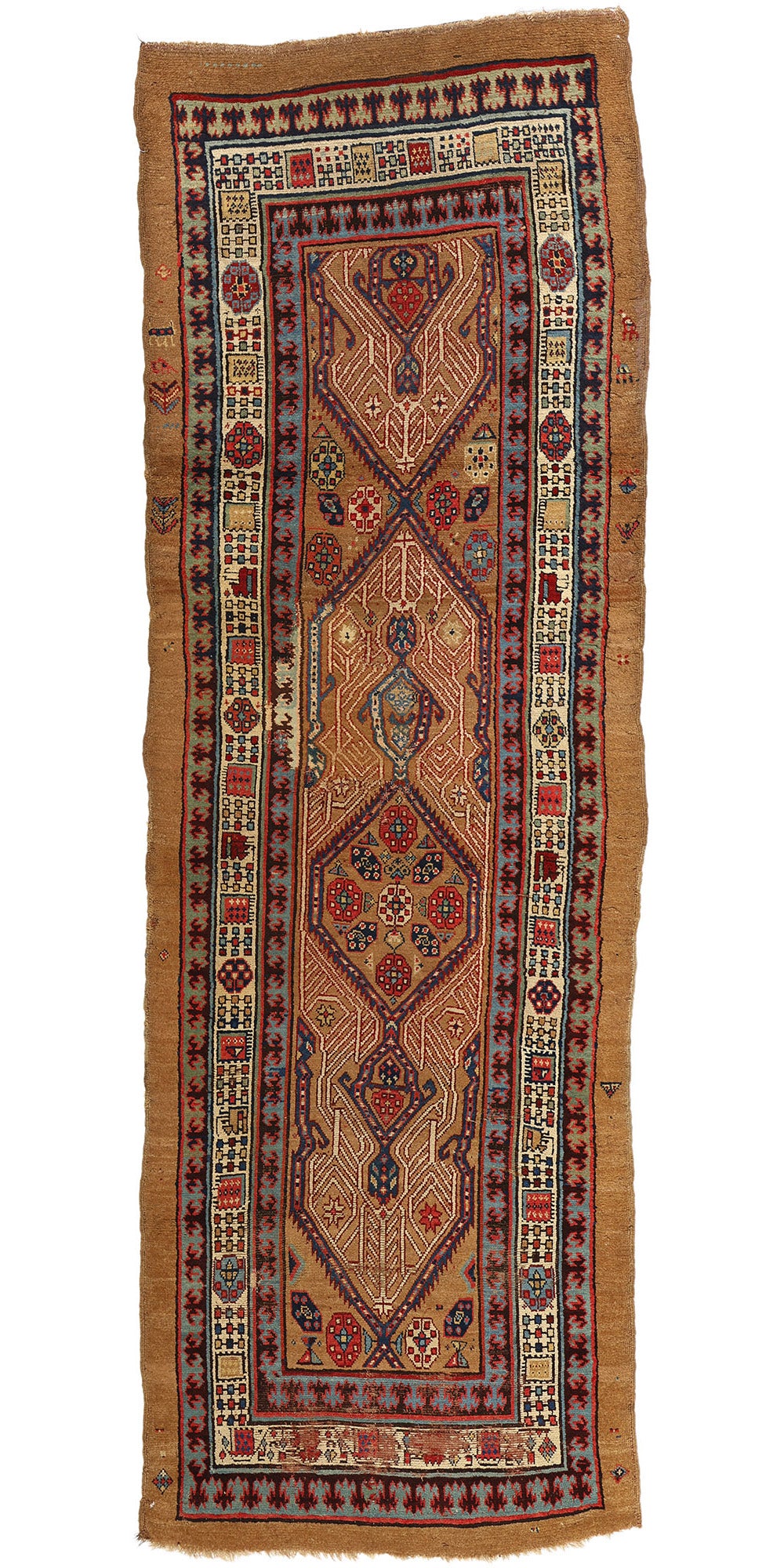 4 x 11 Antique Persian Malayer Rug 73708