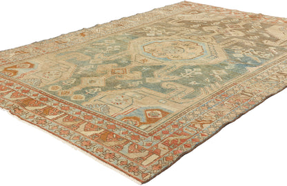 5 x 7 Antique Persian Malayer Rug 52842