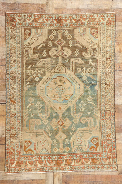5 x 7 Antique Persian Malayer Rug 52842