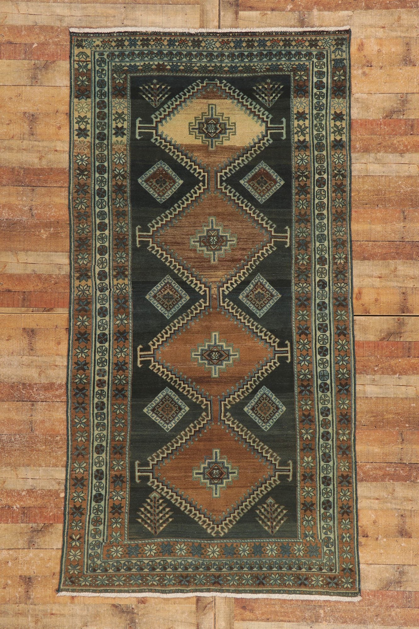 5 x 9 Antique Persian Malayer Rug 53734