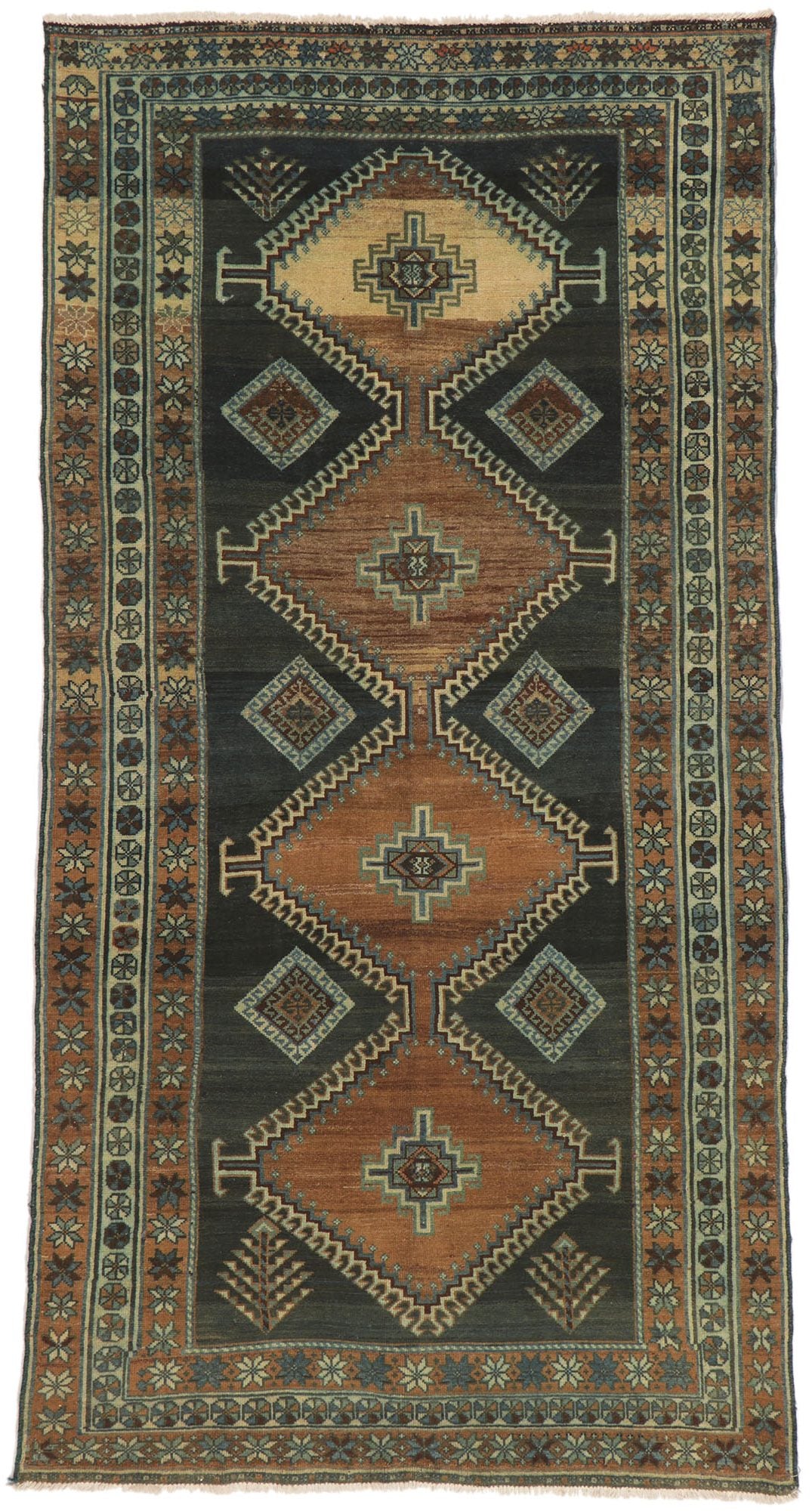 5 x 9 Antique Persian Malayer Rug 53734