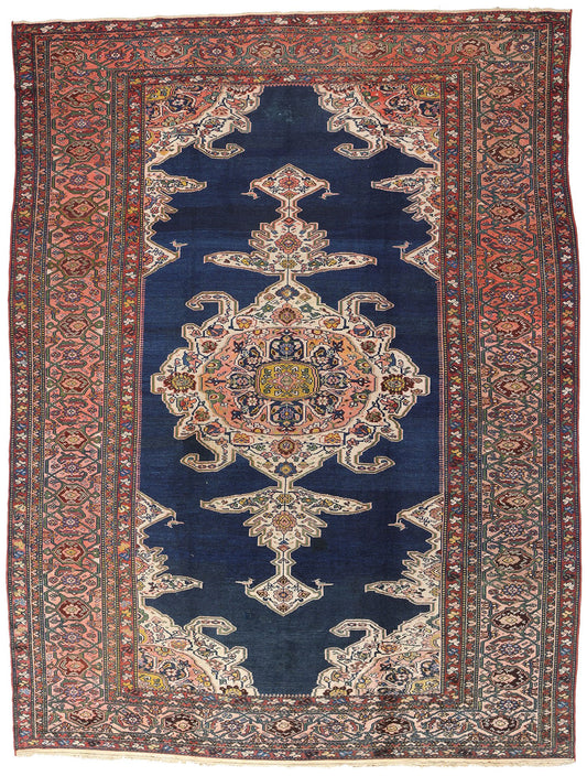 12 x 16 Antique Persian Hamadan Rug 90026