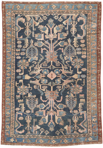 4 x 6 Antique Persian Malayer Rug 61277