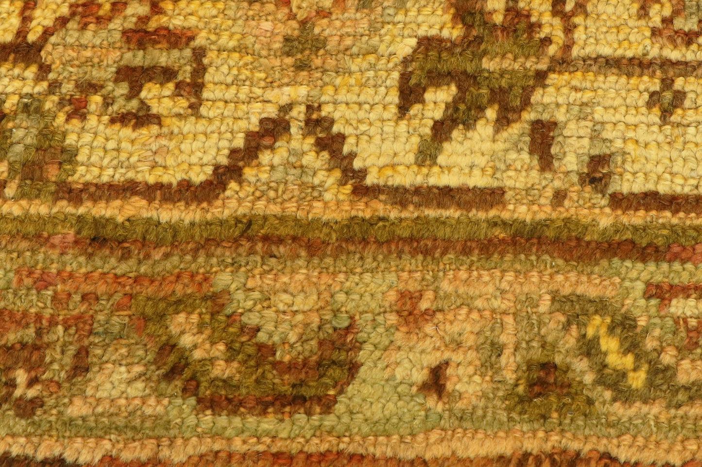 10 x 14 Antique Turkish Oushak Rug 74175