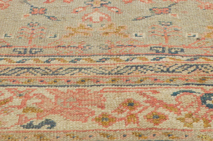 8 x 11 Antique Turkish Oushak Rug 72327