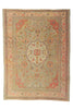 8 x 11 Antique Turkish Oushak Rug 72327