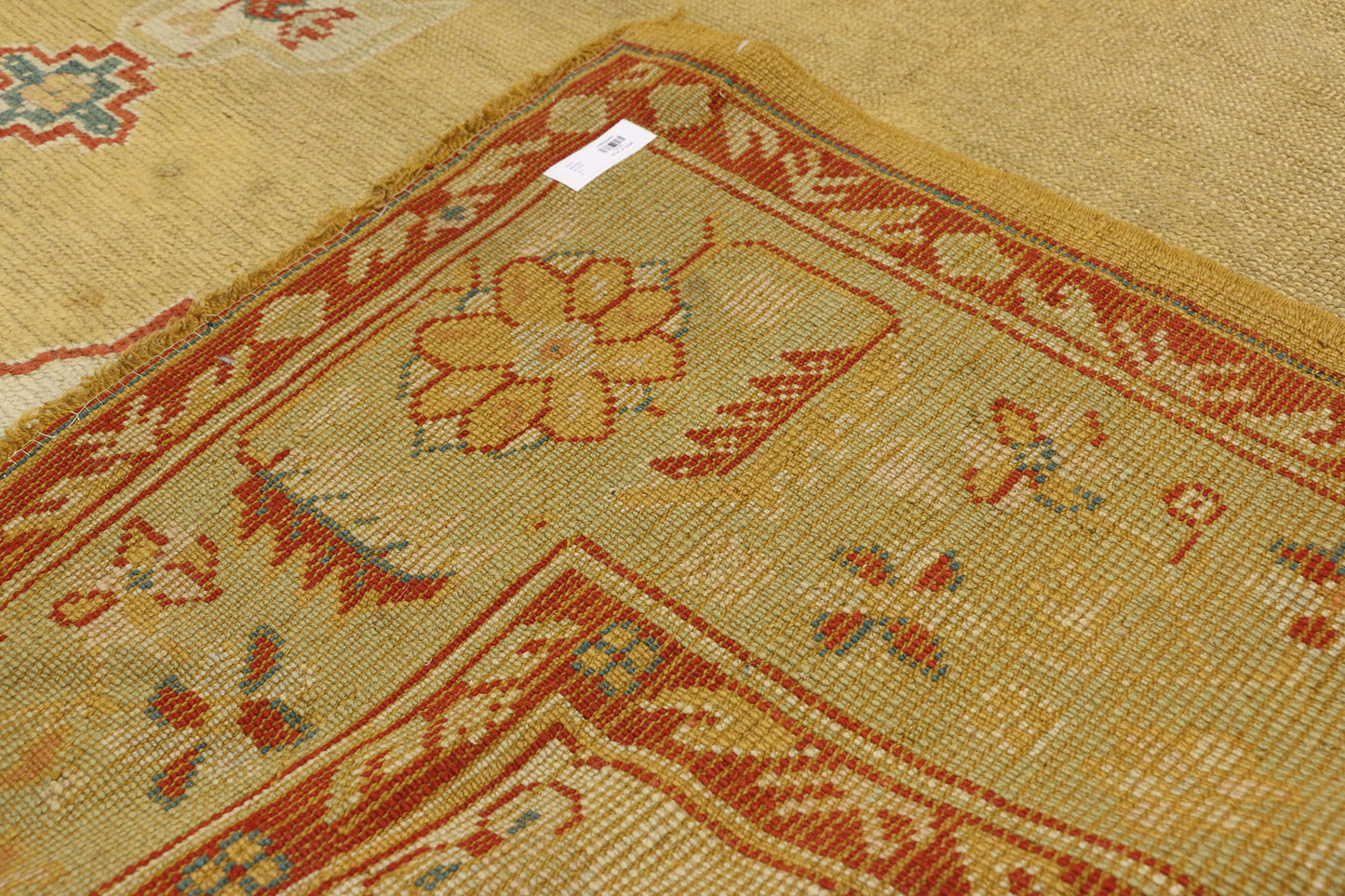 9 x 12 Antique Turkish Oushak Rug 74032
