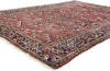 7 x 10 Antique Red Persian Dragon Heriz Rug 90009