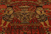4 x 6 Antique Persian Farahan Pictorial Rug 78724