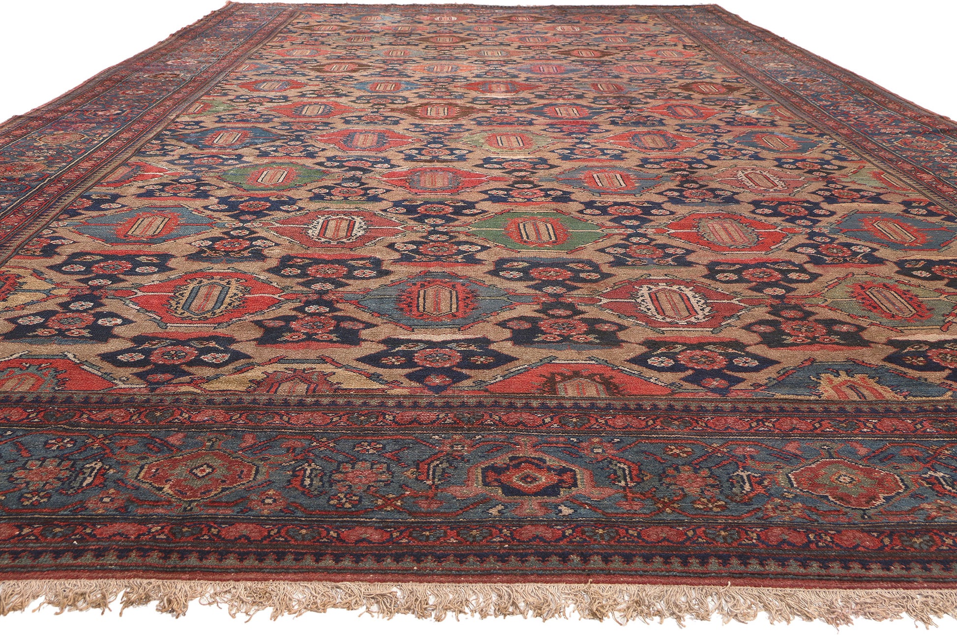 11 x 19 Antique Persian Hamadan Rug 78334