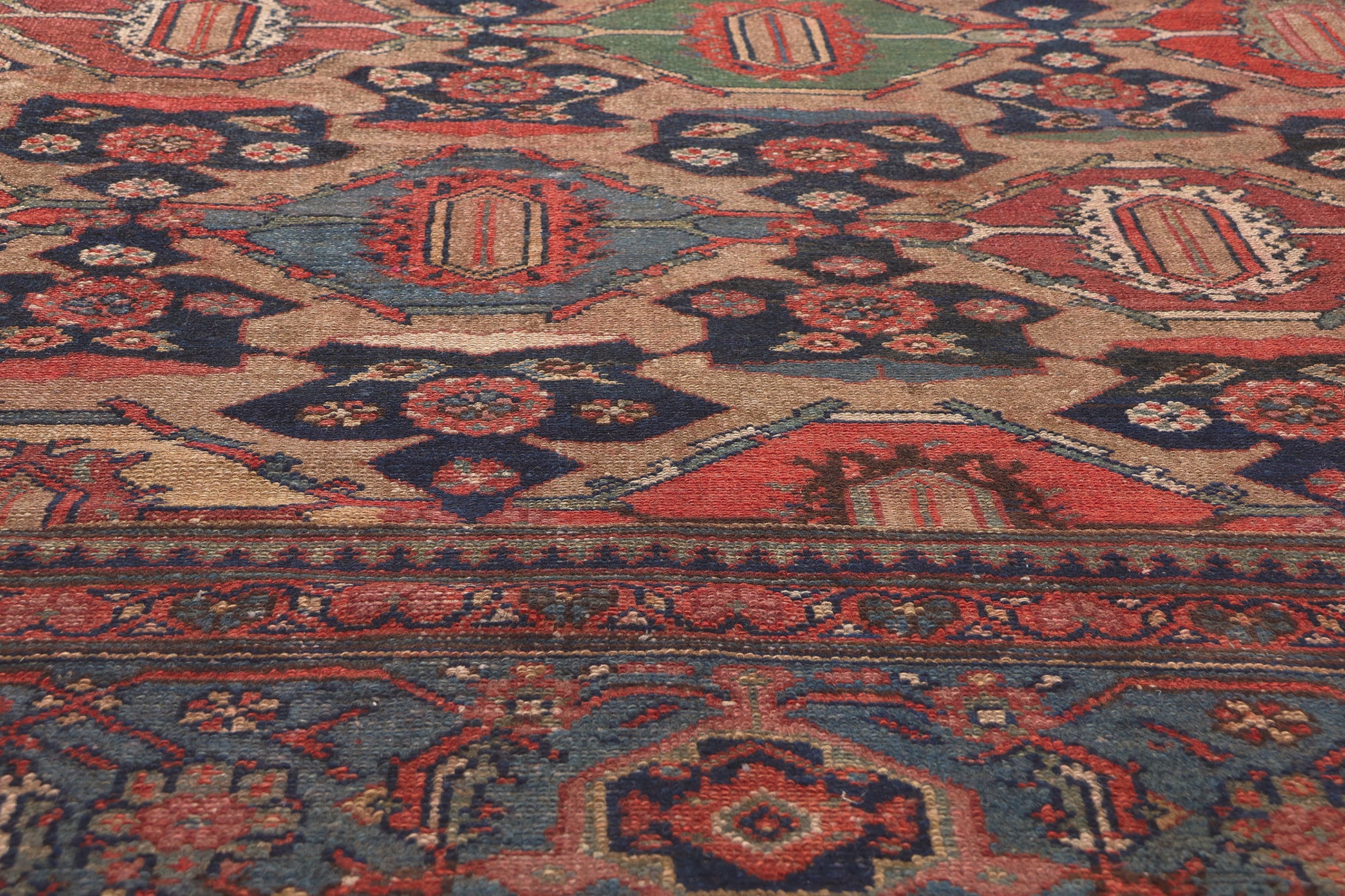 11 x 19 Antique Persian Hamadan Rug 78334