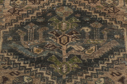 4 x 5 Antique Persian Hamadan Rug 60995
