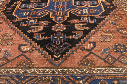 5 x 6 Antique Persian Hamadan Rug 20444