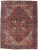 11 x 15 Antique Persian Heriz Rug 78341