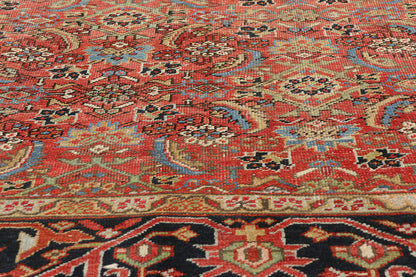 8 x 10 Antique Persian Heriz Rug 90005