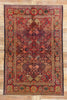 4 x 7 Antique Persian Kashan Rug 53758