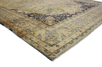 11 x 17 Antique Persian Kerman Rug 74229