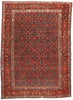 10 x 14 Antique Persian Mahal Rug 90013