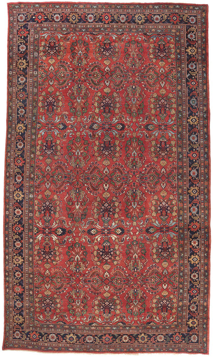 11 x 19 Antique Persian Mahal Rug 78329