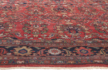 11 x 19 Antique Persian Mahal Rug 78329