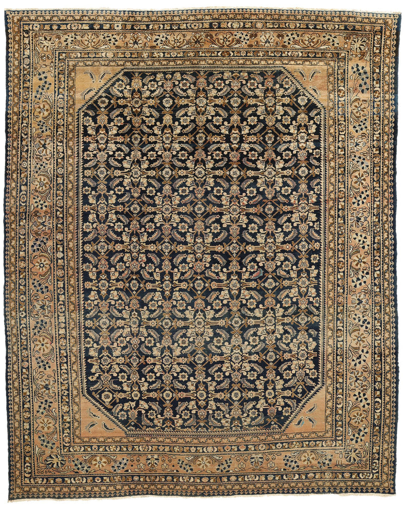 11 x 14 Antique Persian Malayer Rug 78896