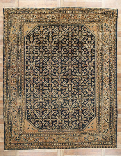11 x 14 Antique Persian Malayer Rug 78896
