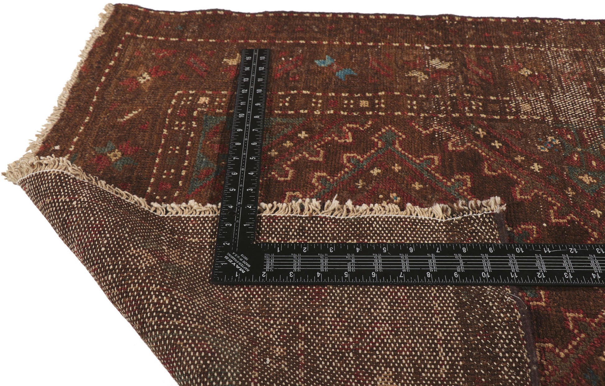 3 x 7 Antique Persian Malayer Rug 53746