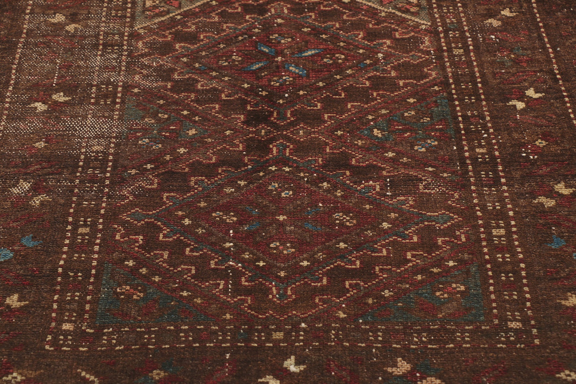 3 x 7 Antique Persian Malayer Rug 53746