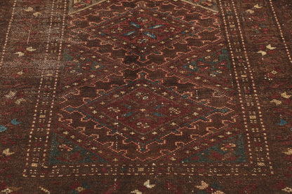 3 x 7 Antique Persian Malayer Rug 53746