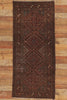 3 x 7 Antique Persian Malayer Rug 53746