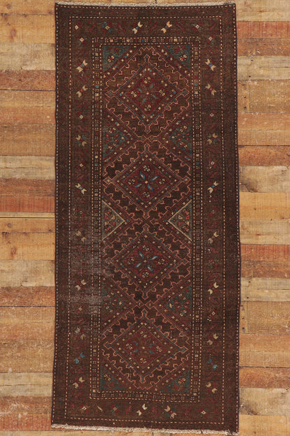 3 x 7 Antique Persian Malayer Rug 53746