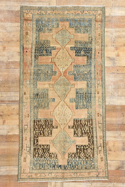4 x 8 Antique Persian Malayer Rug 61265